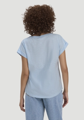 Light Slub T-Shirt Relaxed aus reiner Bio-Baumwolle - 2