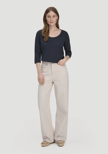 Light Slub Longsleeve Relaxed aus reiner Bio-Baumwolle - 1