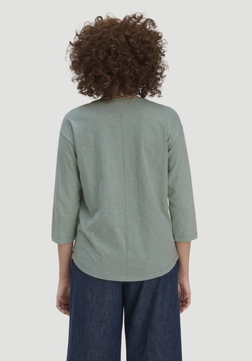 Light Slub Longsleeve Relaxed aus reiner Bio-Baumwolle - 2