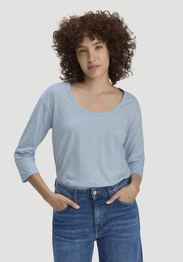 Light Slub Longsleeve Relaxed aus reiner Bio-Baumwolle