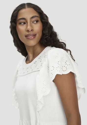 Boho Jersey Kleid Midi Relaxed aus reiner Bio-Baumwolle - 2
