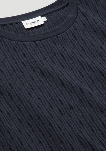 Pointelle T-Shirt Regular aus reiner Bio-Baumwolle - 5