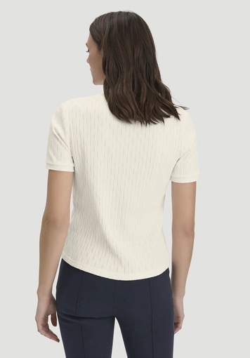 Pointelle T-Shirt Regular aus reiner Bio-Baumwolle - 2