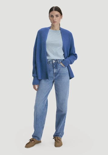 Light slub jersey top, regular size, made from pure organic cotton - 1