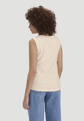 Light slub jersey top, regular size, made from pure organic cotton - 2