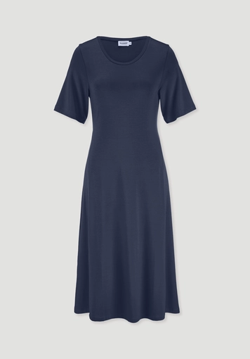 Jersey dress, knee-length, slim fit, made from TENCEL Lyocell by hessnatur Jersey dress, knee-length, slim fit, made from TENCEL Lyocell by hessnatur