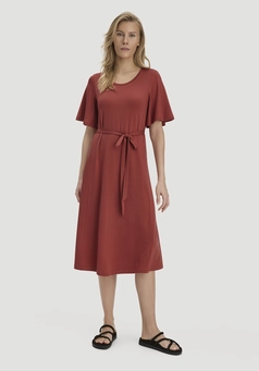 Jersey Kleid Kniebedeckend Slim aus TENCEL™ Lyocell