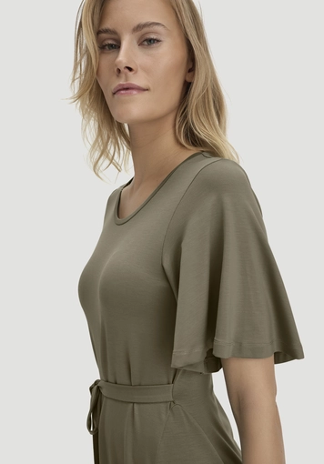 Jersey dress, knee-length, slim fit, made from TENCEL™ Lyocell - 2