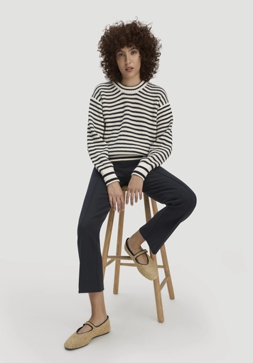 Jersey Hose Culotte Slim Leg aus Bio-Baumwolle - 3