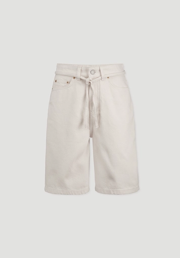 Jeans Bermuda UNDYED aus Bio-Baumwolle und TENCEL™ Lyocell