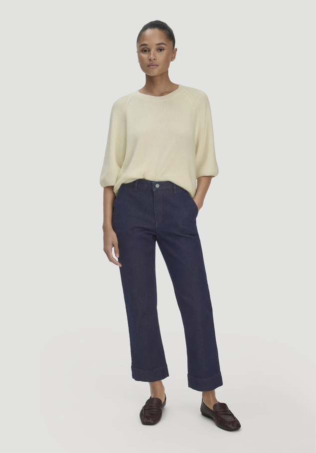 Jeans ELENY Culotte Straight Leg BETTER RECYCLED aus Bio-Denim