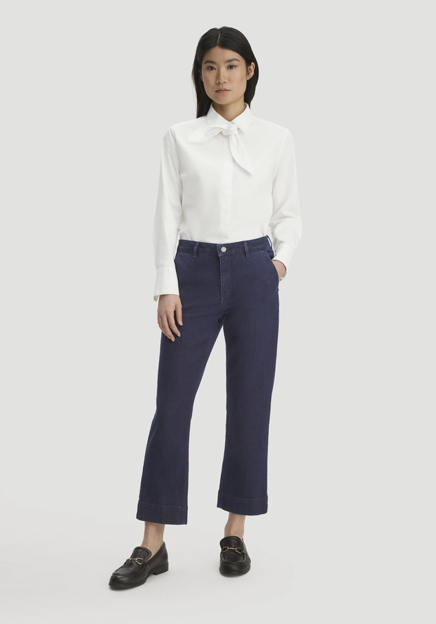 Jeans ELENY Culotte Straight Leg aus Bio-Denim mit Recyclinganteil