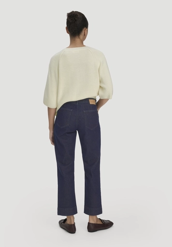 Jeans ELENY Culotte Straight Leg BETTER RECYCLED made of organic denim - 1
