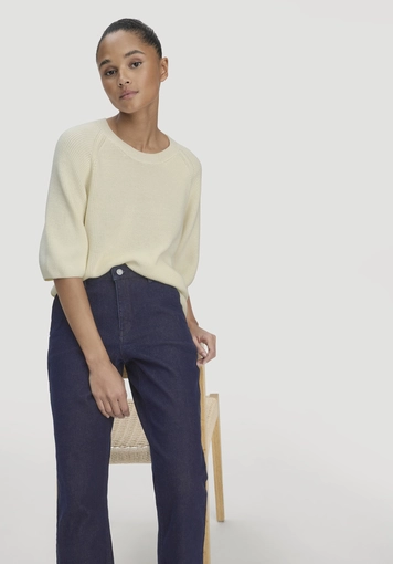 Jeans ELENY Culotte Straight Leg BETTER RECYCLED made of organic denim - 3