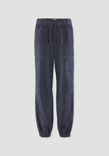Soft utility jeans made from organic denim with kapok Soft utility jeans made from organic denim with kapok