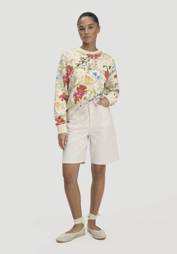 Print Sweatshirt Oversize aus reiner Bio-Baumwolle - 1