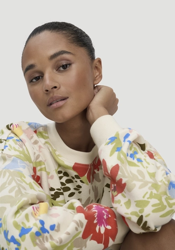 Print Sweatshirt Oversize aus reiner Bio-Baumwolle - 3