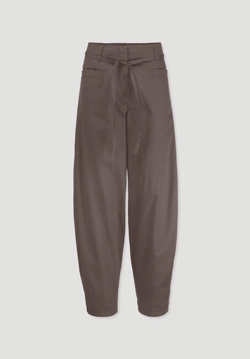 Barrel Leg trousers made from organic cotton