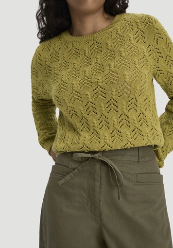Barrel Leg trousers made from organic cotton - 2