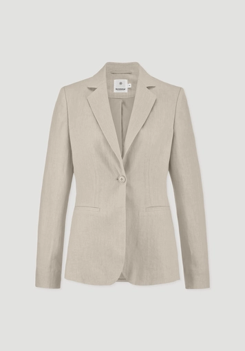 Blazer Regular aus reinem Leinen