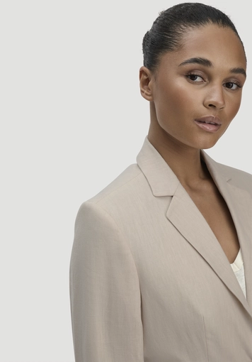 Regular blazer in pure linen - 3