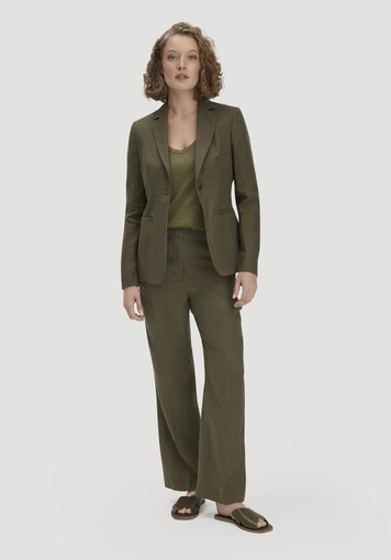 Blazer Regular aus reinem Leinen - 1