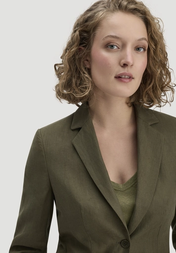 Blazer Regular aus reinem Leinen - 3