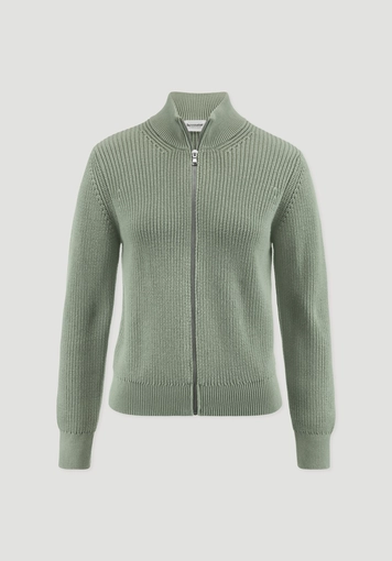 Strick Jacke Regular aus reiner Bio-Baumwolle - 4