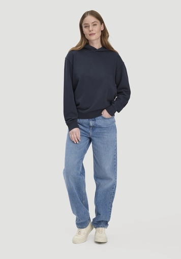 Relaxed sweatshirt made from organic cotton - 1