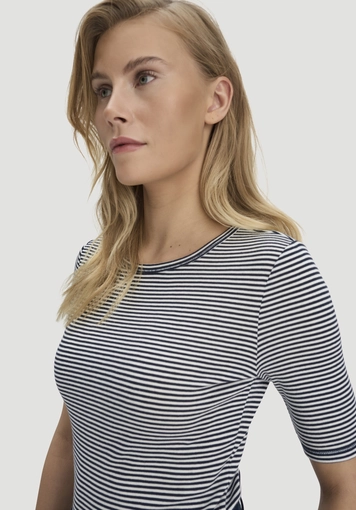Softrib striped fitted T-shirt made from organic cotton and TENCEL™ Modal - 3