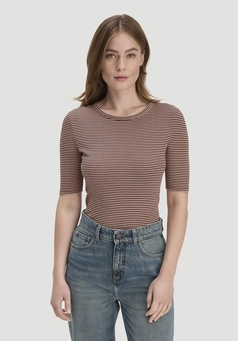 Softrib Streifen T-Shirt Fitted aus Bio-Baumwolle und TENCEL™ Modal