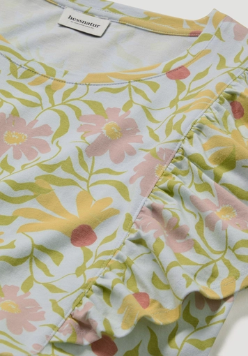 Print Jersey Kleid Midi Relaxed aus reiner Bio-Baumwolle - 5