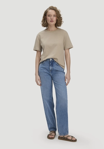 Heavy jersey T-shirt made from pure organic cotton - 1