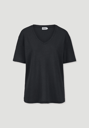T-Shirt Oversize aus Leinen und Bio-Baumwolle - 4