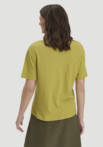 Oversized T-shirt made from linen and organic cotton - 2