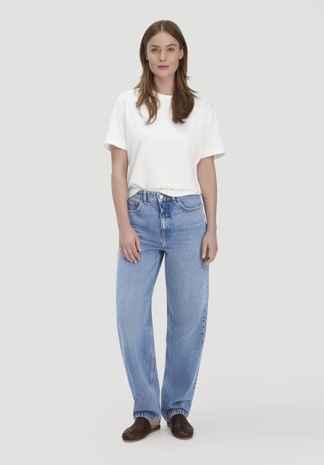 Jeans NIVA Tapered Leg aus reiner Bio-Baumwolle