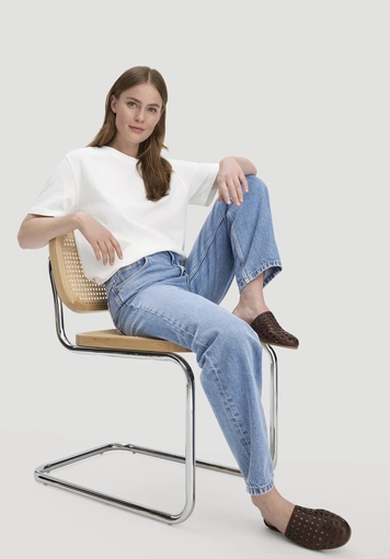 NIVA Tapered Leg Jeans made from pure organic cotton - 3