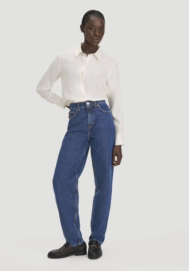 Jeans NIVA Tapered Leg aus reiner Bio-Baumwolle