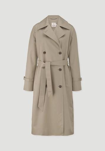 Trench coat Relaxed NATURE SHELL made of pure organic cotton Trench coat Relaxed NATURE SHELL made of pure organic cotton