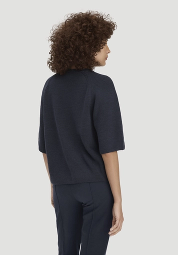 Knitted sweater Relaxed made of pure organic cotton - 2