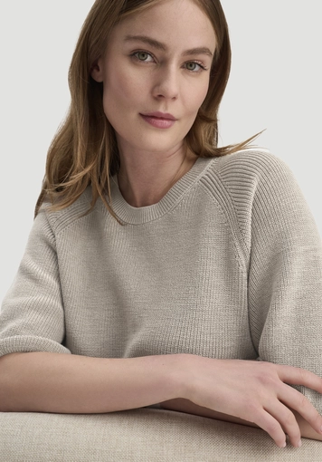 Knitted sweater Relaxed made of pure organic cotton - 3