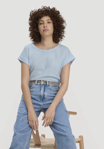 ALVA Wide Leg Embroidery Jeans made from organic cotton with TENCEL™ Lyocell - 3