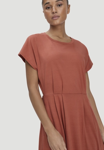 Jersey Kleid Knöchellang Relaxed aus reiner Bio-Baumwolle - 2