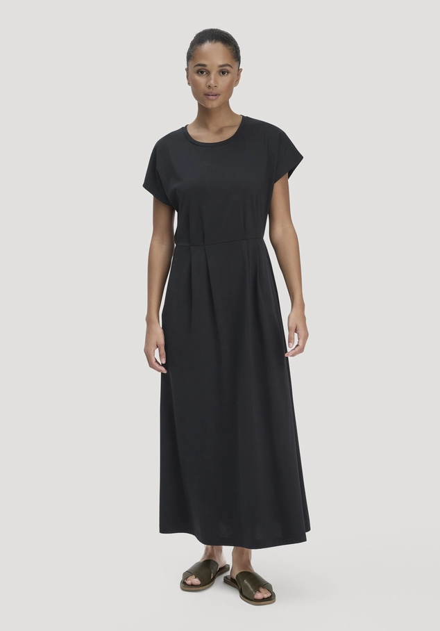 Jersey Kleid Knöchellang Relaxed aus reiner Bio-Baumwolle