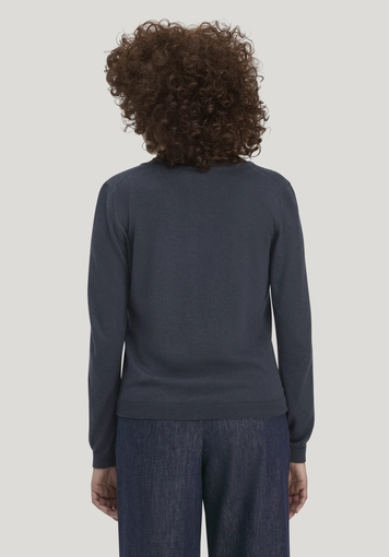 Regular cardigan made from TENCEL™ Lyocell with organic cotton - 2