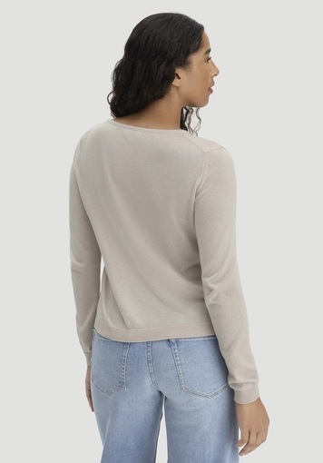 Strickjacke Regular aus TENCEL™ Lyocell mit Bio-Baumwolle - 2