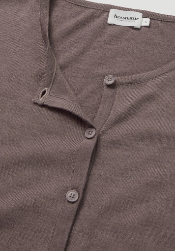 Regular cardigan made from TENCEL™ Lyocell with organic cotton - 5