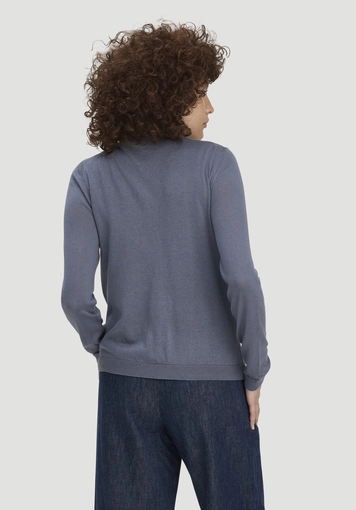 Strickjacke Regular aus TENCEL™ Lyocell mit Bio-Baumwolle - 2