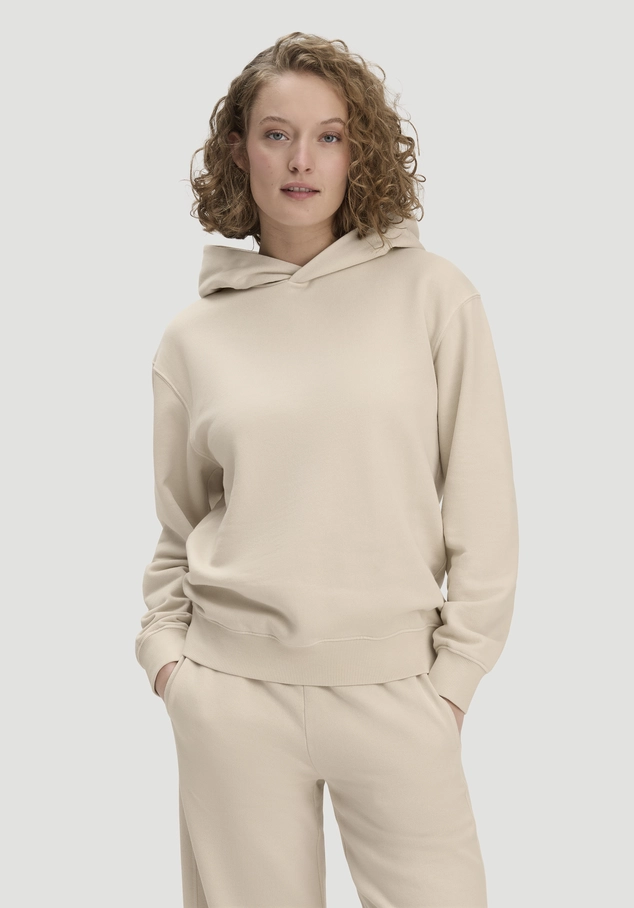 Relaxed sweatshirt made from organic cotton