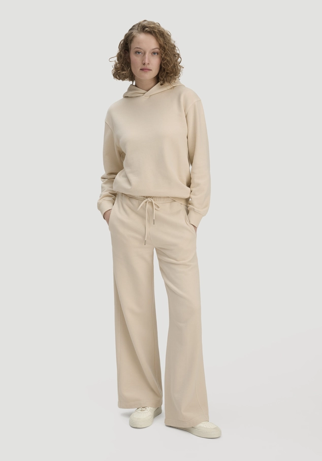 Sweathose Wide Leg Relaxed aus Bio-Baumwolle